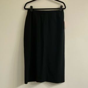 ALine black skirt